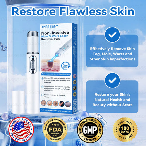 𝐉𝐚𝐬𝐬𝐞𝐞𝐦®👩‍⚕️🎁 𝐍𝐨𝐧-𝐈𝐧𝐯𝐚𝐬𝐢𝐯𝐞 𝐌𝐨𝐥𝐞 & 𝐖𝐚𝐫𝐭 𝐋𝐚𝐬𝐞𝐫 𝐑𝐞𝐦𝐨𝐯𝐚𝐥 𝐏𝐞𝐧 (𝐐𝐮𝐢𝐜𝐤 𝐚𝐧𝐝 𝐩𝐚𝐢𝐧𝐥𝐞𝐬𝐬 𝐫𝐞𝐦𝐨𝐯𝐚𝐥 𝐨𝐟 𝐰𝐚𝐫𝐭𝐬, 𝐦𝐨𝐥𝐞𝐬, 𝐚𝐠𝐞 𝐬𝐩𝐨𝐭𝐬, 𝐚𝐧𝐝 𝐬𝐤𝐢𝐧 𝐭𝐚𝐠𝐬 𝐰𝐢𝐭𝐡 𝐧𝐨 𝐬𝐢𝐝𝐞 𝐞𝐟𝐟𝐞𝐜𝐭𝐬)