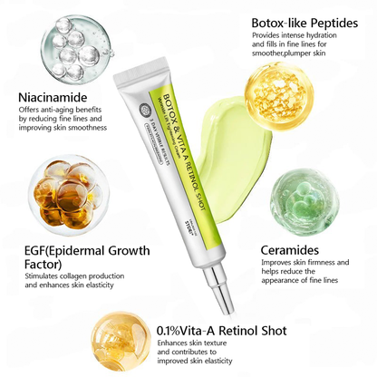 Official Store | Rejuvenate Your Skin Instantly 💫 STDEI® BOTOX & VITA A RETINOL SHOT Anti-Wrinkle Lifting & Firming Cream