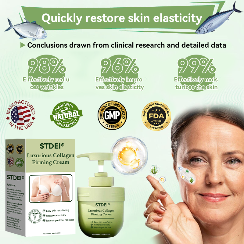 (Official Store) STDEI® 🎉 Natural Collagen Firming Cream - Year-End Sale 70% Off