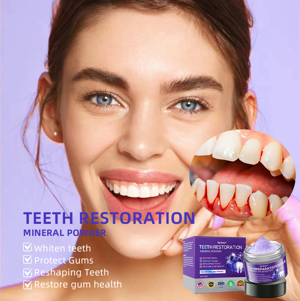𝐎𝐲𝐢𝐤𝐞𝐲® 💕Mineral Whitening Tooth Powder  (🎁 Exclusive Promotion - 60% Off)