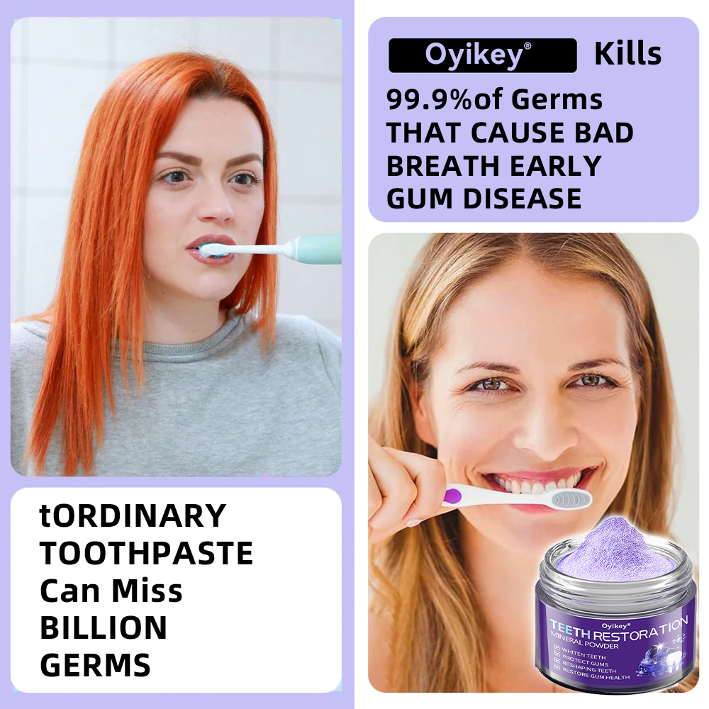 𝐎𝐲𝐢𝐤𝐞𝐲® 💕Mineral Whitening Tooth Powder  (🎁 Exclusive Promotion - 60% Off)