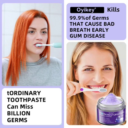 𝐎𝐲𝐢𝐤𝐞𝐲® 💕Mineral Whitening Tooth Powder  (🎁 Exclusive Promotion - 60% Off)