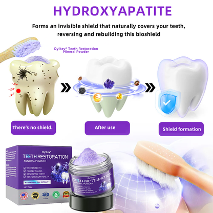 𝐎𝐲𝐢𝐤𝐞𝐲® 💕Mineral Whitening Tooth Powder  (🎁 Exclusive Promotion - 60% Off)