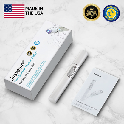 𝐉𝐚𝐬𝐬𝐞𝐞𝐦® Medical-Grade Laser Pen 🎉 (Powered by CO₂ laser technology – effectively removes moles, warts, skin tags, pigmentation spots, and other skin imperfections)🔥