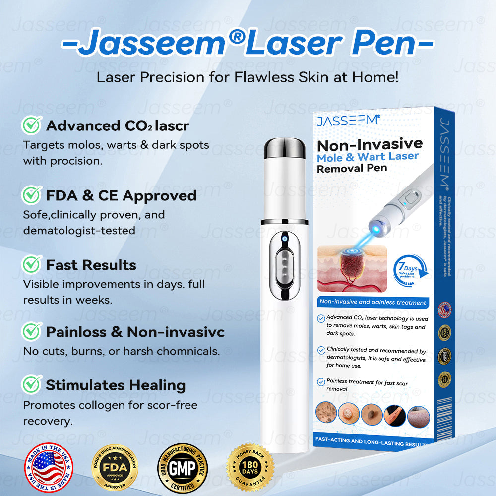 𝐉𝐚𝐬𝐬𝐞𝐞𝐦®👩‍⚕️🎁 𝐍𝐨𝐧-𝐈𝐧𝐯𝐚𝐬𝐢𝐯𝐞 𝐌𝐨𝐥𝐞 & 𝐖𝐚𝐫𝐭 𝐋𝐚𝐬𝐞𝐫 𝐑𝐞𝐦𝐨𝐯𝐚𝐥 𝐏𝐞𝐧 (𝐐𝐮𝐢𝐜𝐤 𝐚𝐧𝐝 𝐩𝐚𝐢𝐧𝐥𝐞𝐬𝐬 𝐫𝐞𝐦𝐨𝐯𝐚𝐥 𝐨𝐟 𝐰𝐚𝐫𝐭𝐬, 𝐦𝐨𝐥𝐞𝐬, 𝐚𝐠𝐞 𝐬𝐩𝐨𝐭𝐬, 𝐚𝐧𝐝 𝐬𝐤𝐢𝐧 𝐭𝐚𝐠𝐬 𝐰𝐢𝐭𝐡 𝐧𝐨 𝐬𝐢𝐝𝐞 𝐞𝐟𝐟𝐞𝐜𝐭𝐬)