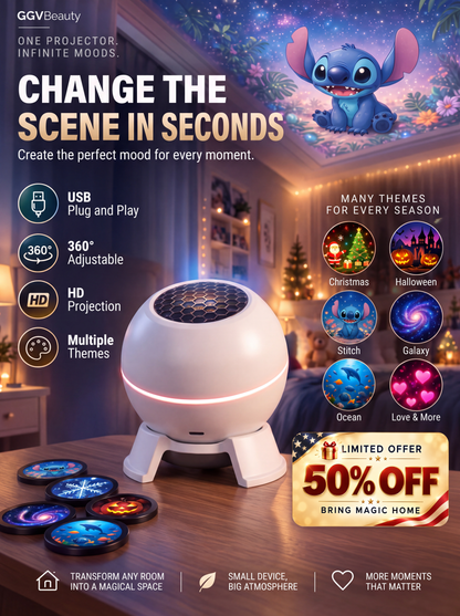 Official Store |  SCNDR® Smart Holographic Projector (HD Smart Dynamic 5D)