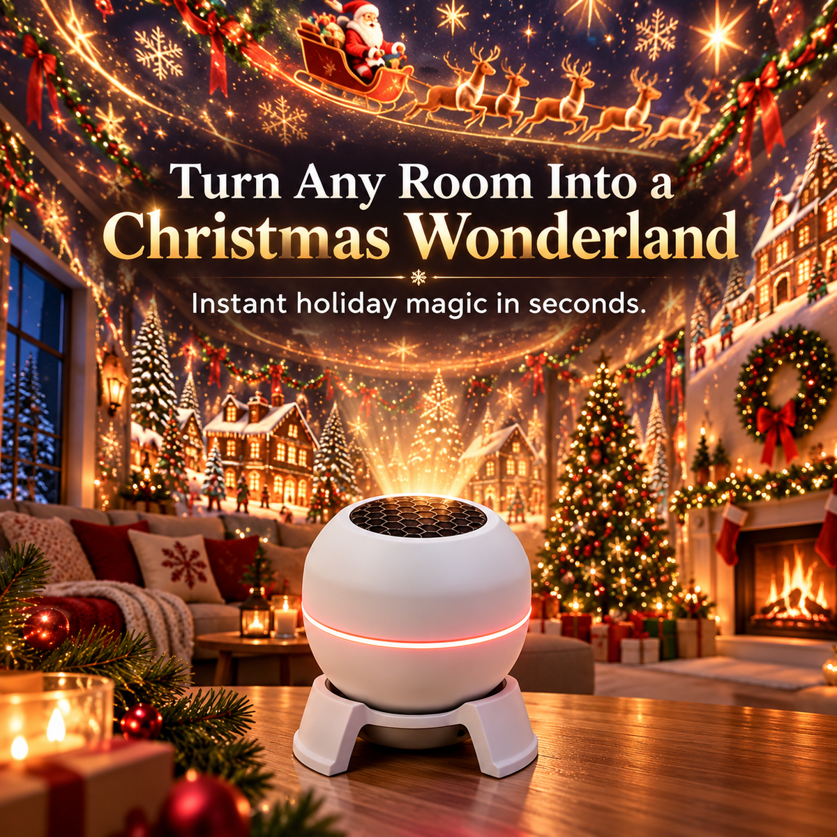 Official Store | 🎁🎁 SCNDR® Smart Holographic Projector (HD Smart Dynamic 5D)