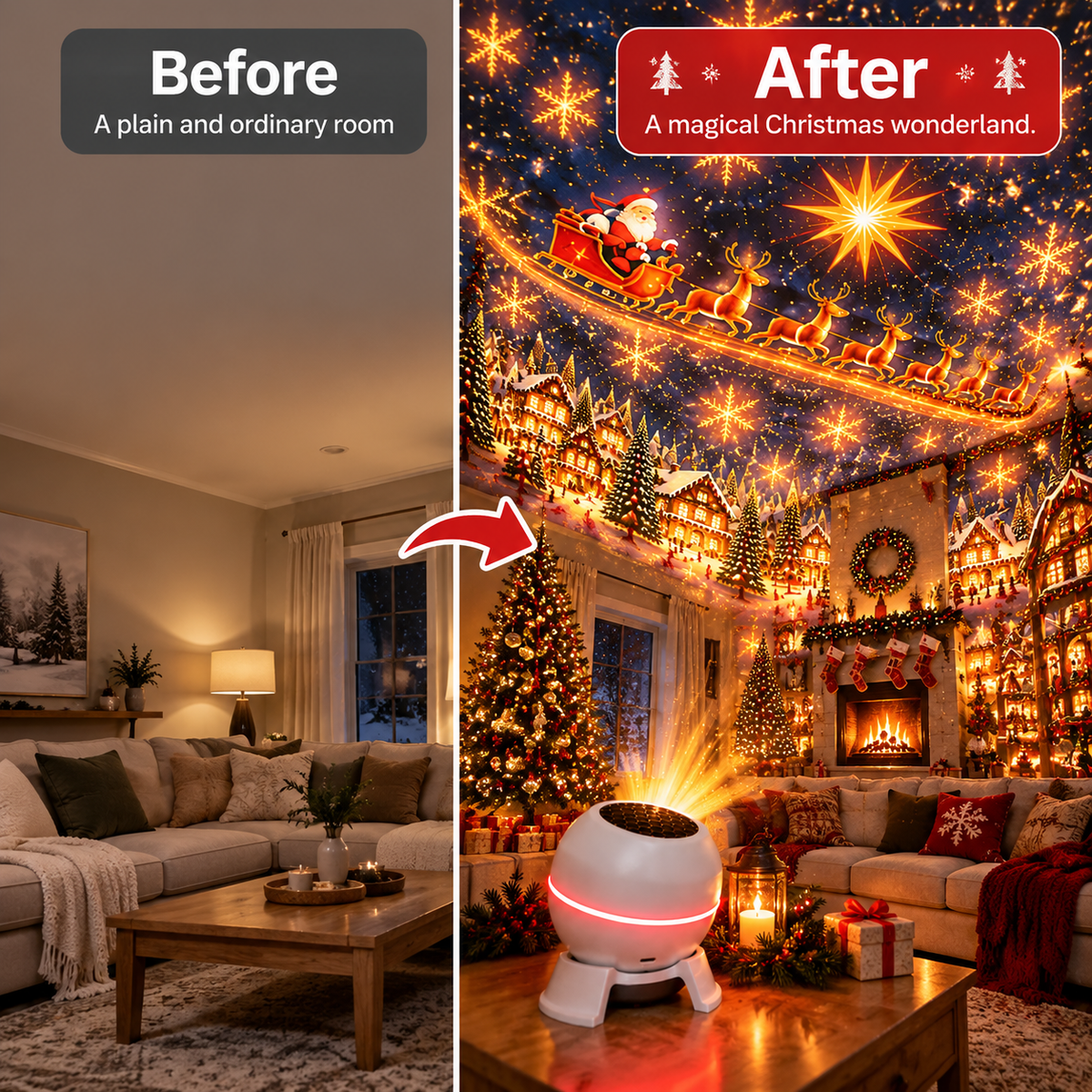 Official Store | 🎁🎁 SCNDR® Smart Holographic Projector (HD Smart Dynamic 5D)